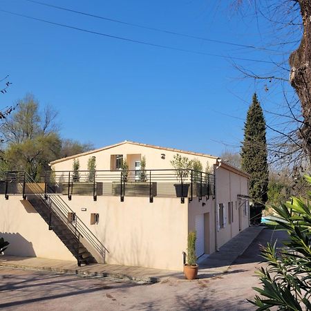 Villa L'Abaguie-Charmant Logement Au Calme Entre Mer Et Montagne Cagnes-sur-Mer Eksteriør billede